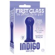 The 9's First Glass Indigo Anal Plug